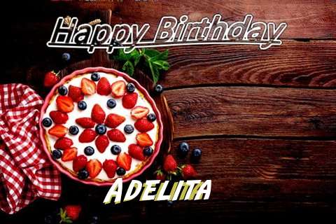 Happy Birthday Adelita Cake Image