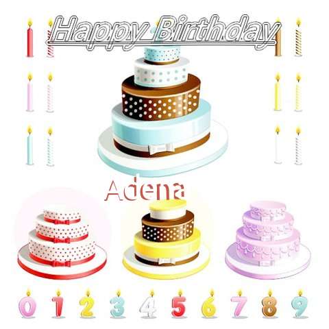 Happy Birthday Wishes for Adena