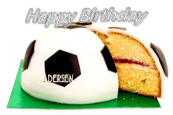 Birthday Wishes with Images of Adersen