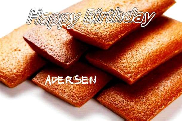 Happy Birthday to You Adersen