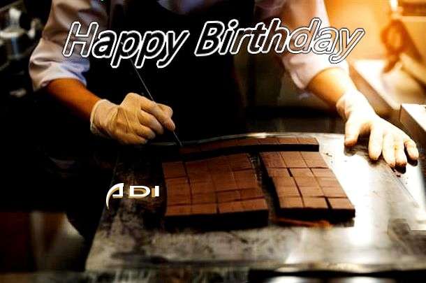 Birthday Wishes with Images of Adi