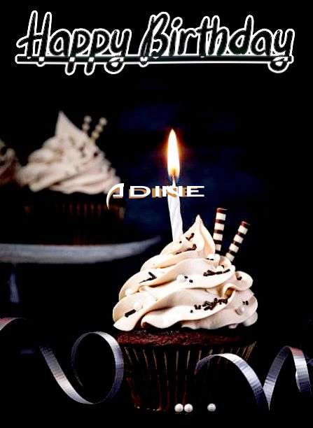 Happy Birthday Cake for Adine