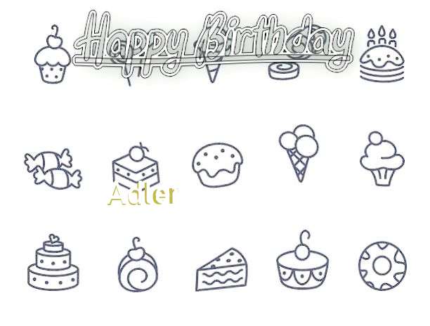 Birthday Wishes with Images of Adler