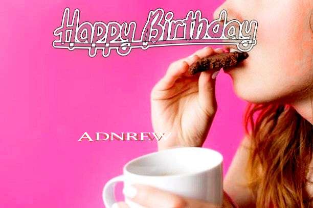 Birthday Wishes with Images of Adnrew