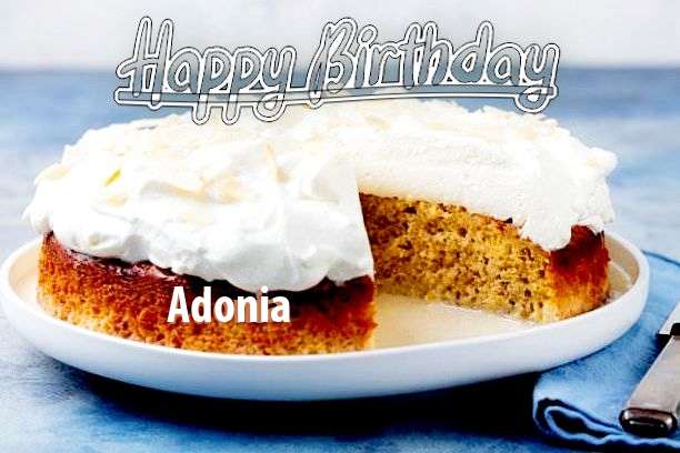 Birthday Wishes with Images of Adonia