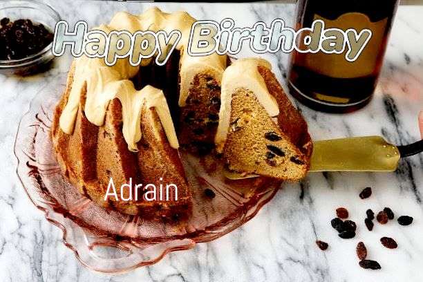 Happy Birthday Wishes for Adrain