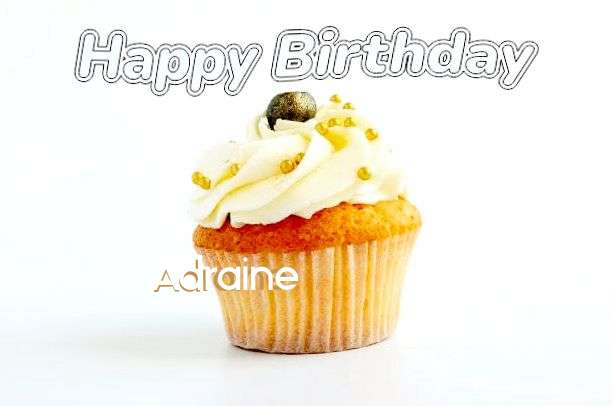 Happy Birthday Cake for Adraine