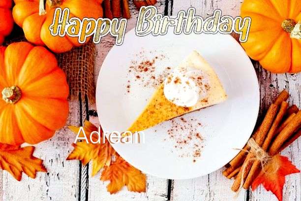 Happy Birthday Cake for Adrean