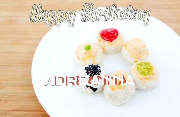 Happy Birthday Wishes for Adreanna