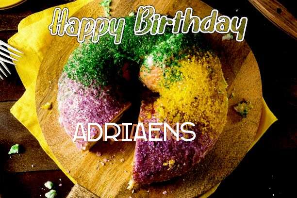 Happy Birthday Wishes for Adriaens