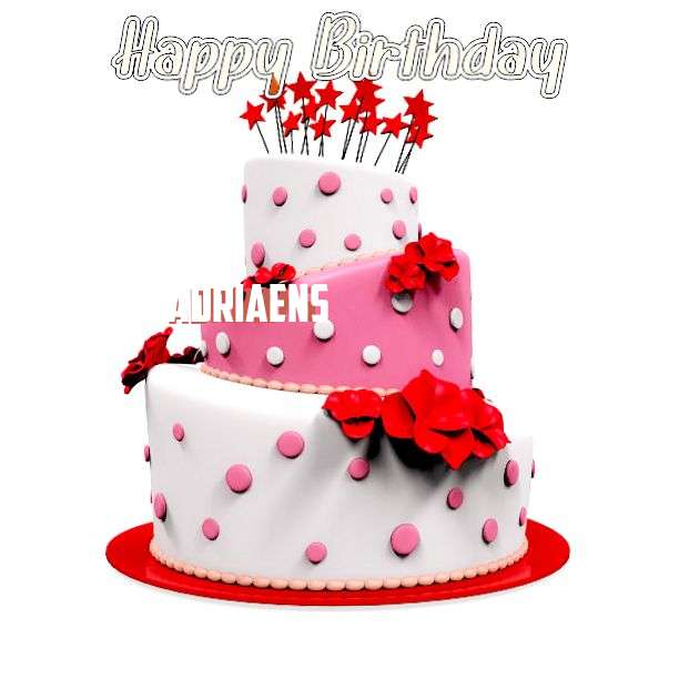 Happy Birthday Cake for Adriaens