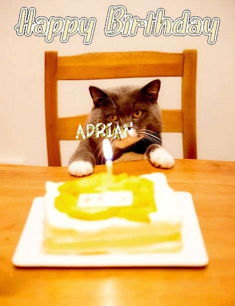 Happy Birthday Cake for Adrian