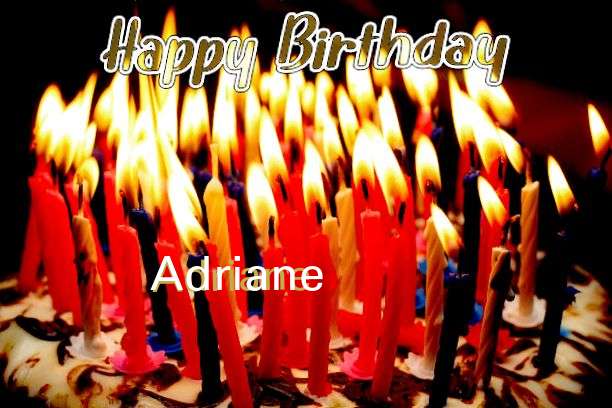 Happy Birthday Wishes for Adriane