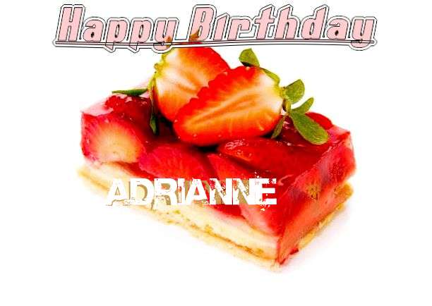 Happy Birthday Cake for Adrianne