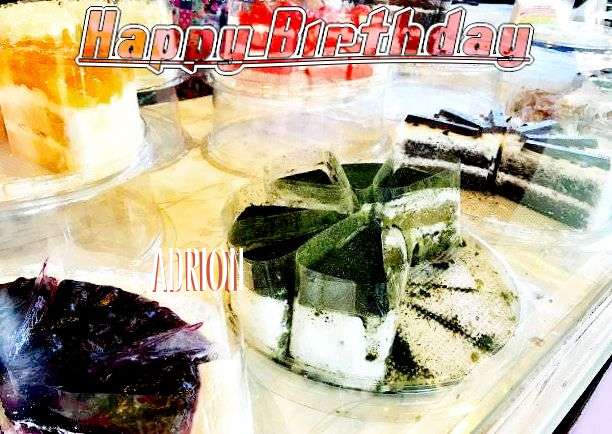 Happy Birthday Wishes for Adrion