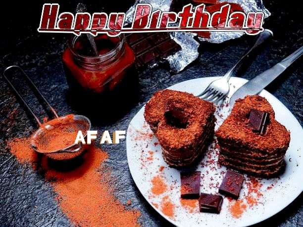 Birthday Images for Afaf