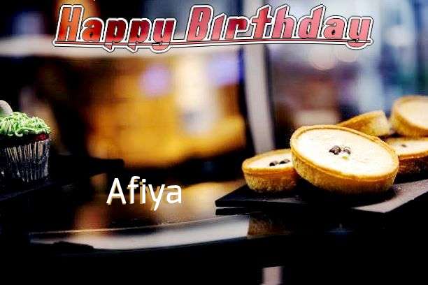 Happy Birthday Afiya