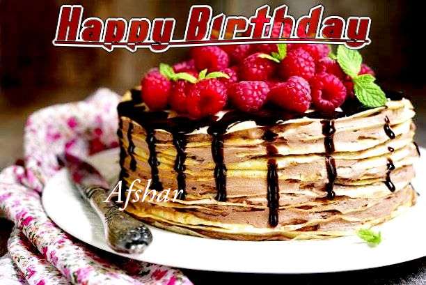Happy Birthday Afshar