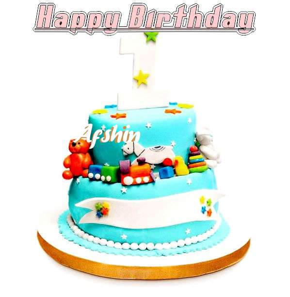 Happy Birthday to You Afshin