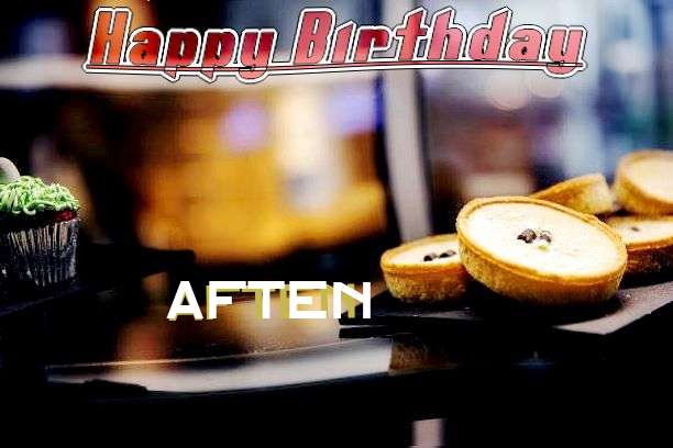 Happy Birthday Aften