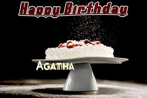 Birthday Wishes with Images of Agatha