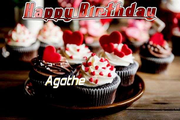 Happy Birthday Wishes for Agathe