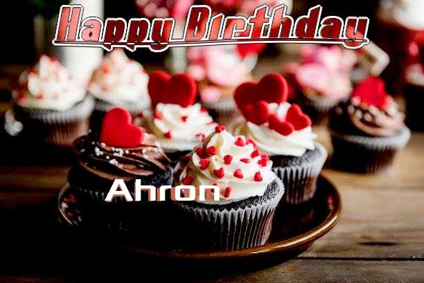 Happy Birthday Wishes for Ahron