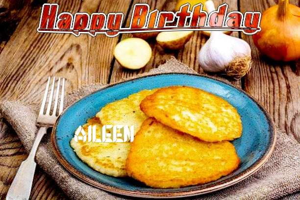 Happy Birthday Cake for Aileen