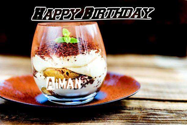Happy Birthday Wishes for Aiman