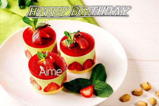 Birthday Images for Aime