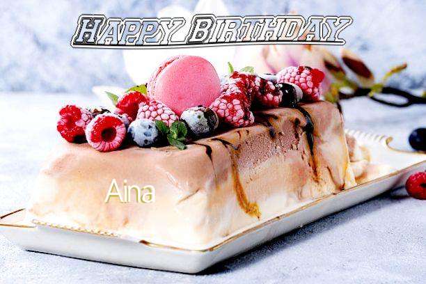 Happy Birthday to You Aina