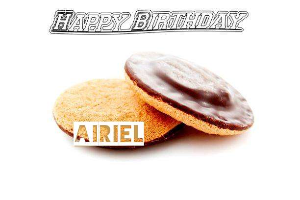 Happy Birthday Airiel Cake Image