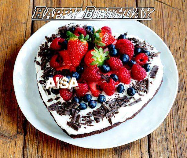 Happy Birthday Cake for Aisa