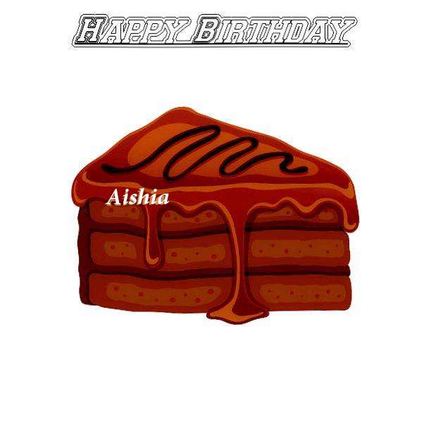Happy Birthday Wishes for Aishia