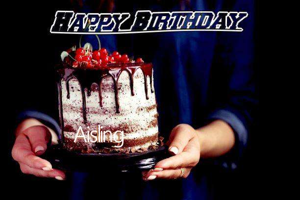 Birthday Wishes with Images of Aisling