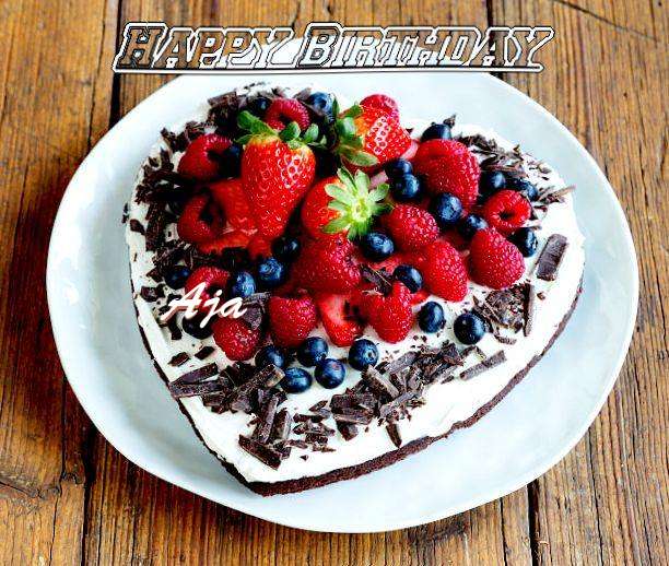 Happy Birthday Cake for Aja