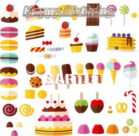 Happy Birthday Bartlet Cake Image