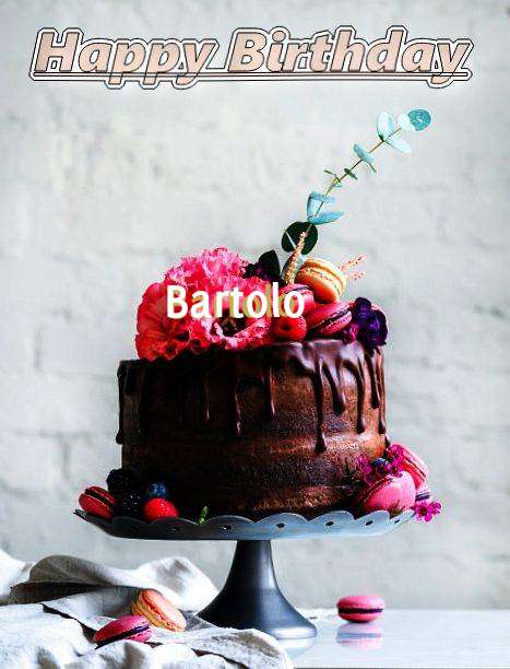 Happy Birthday Bartolo Cake Image