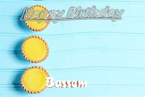 Birthday Wishes with Images of Bassem