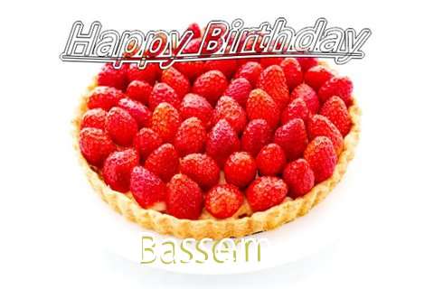 Happy Birthday Bassem Cake Image