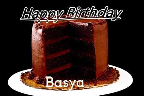 Happy Birthday Basya Cake Image