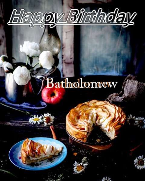 Happy Birthday Batholomew Cake Image
