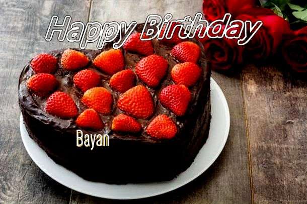 Happy Birthday Wishes for Bayan