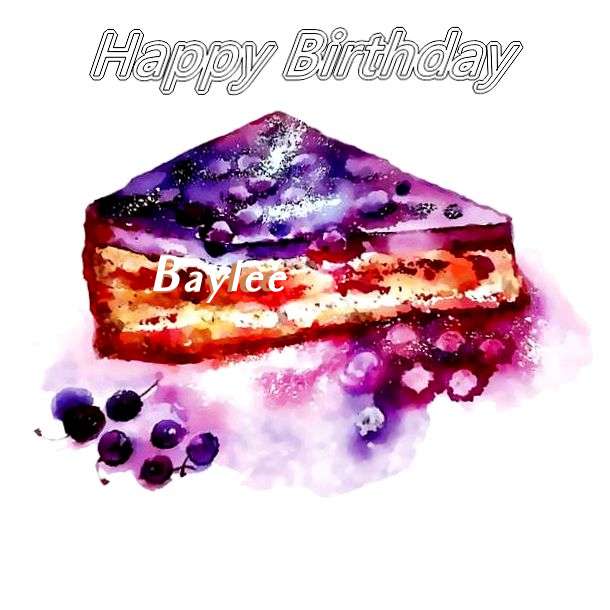 Birthday Wishes with Images of Baylee
