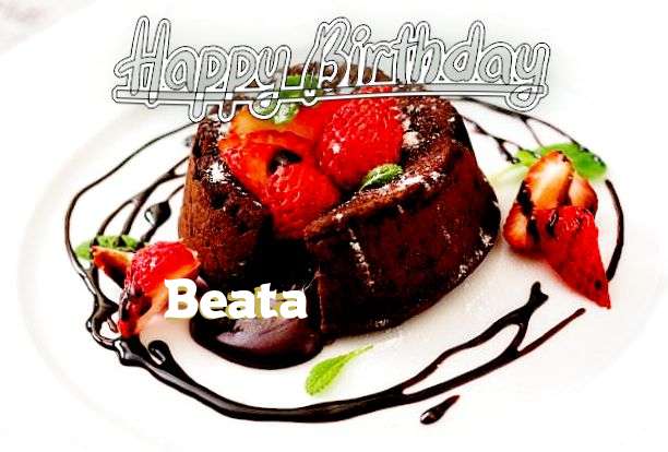 Birthday Wishes with Images of Beata