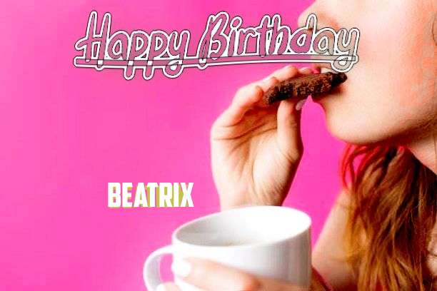 Birthday Wishes with Images of Beatrix