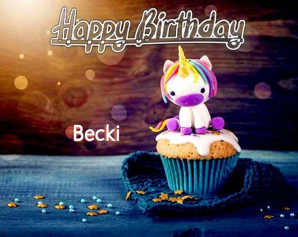 Happy Birthday Wishes for Becki