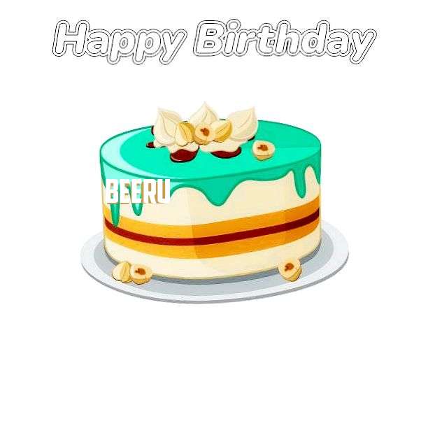 Happy Birthday Cake for Beeru