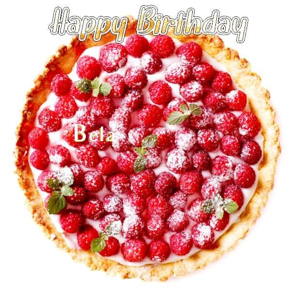 Happy Birthday Cake for Bela