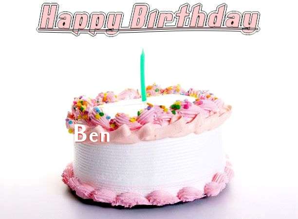 Birthday Wishes with Images of Ben